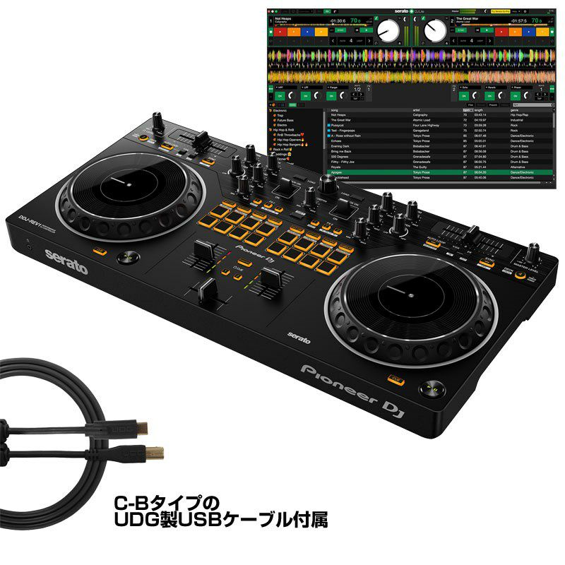 Pioneer DDJ-REV1 2回のみ使用しました 初心者向け-connectedremag.com