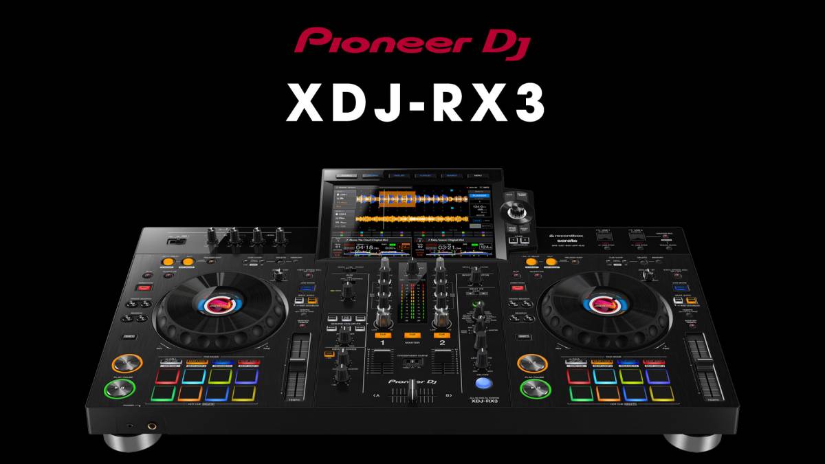 最強の操作性と 納得の機能性が実現！注目のオールインワンDJシステム、 Pioneer DJ XDJ-RX3の 強力ポイントご紹介！