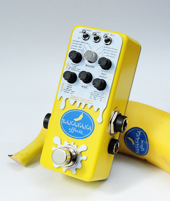 Bananana Effects 固定概念を覆す超アヴァンギャルドな空間系エフェクター Abracadabra 登場 こちらイケベ新製品情報局