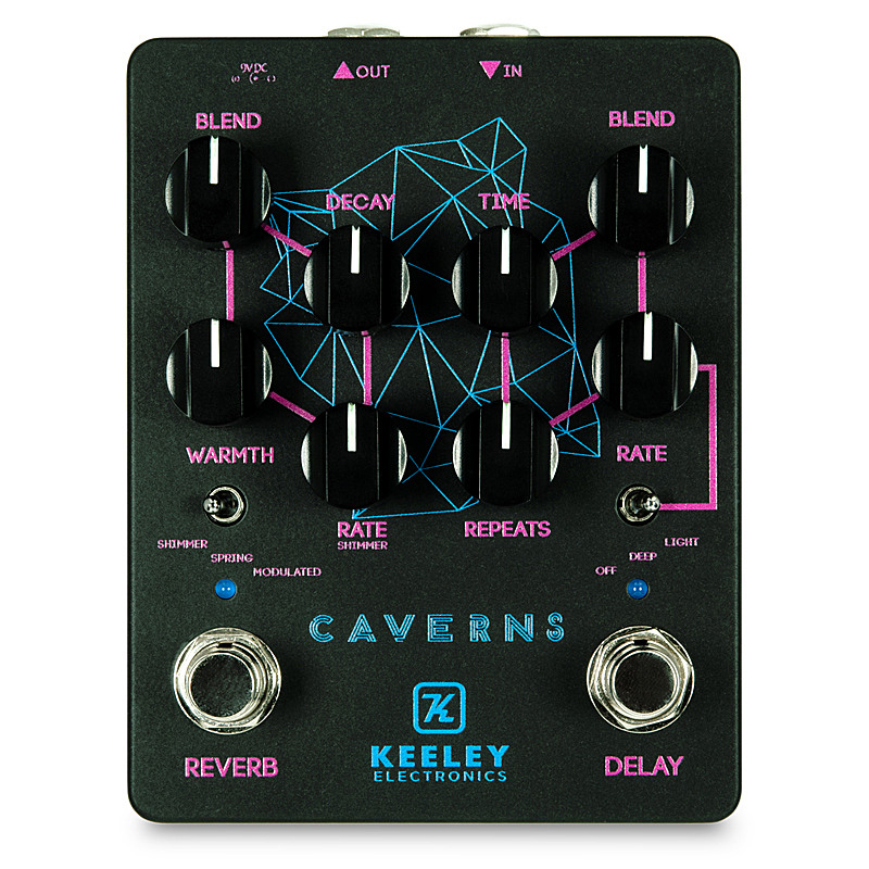 keeley caverns v2 リバーブ ディレイ