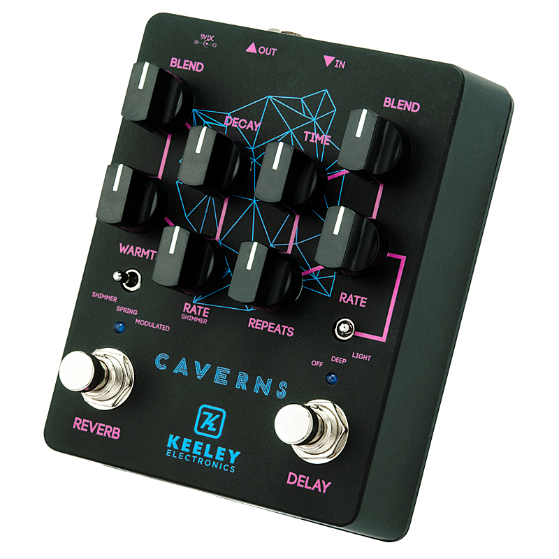 keeley caverns v2 リバーブ ディレイ