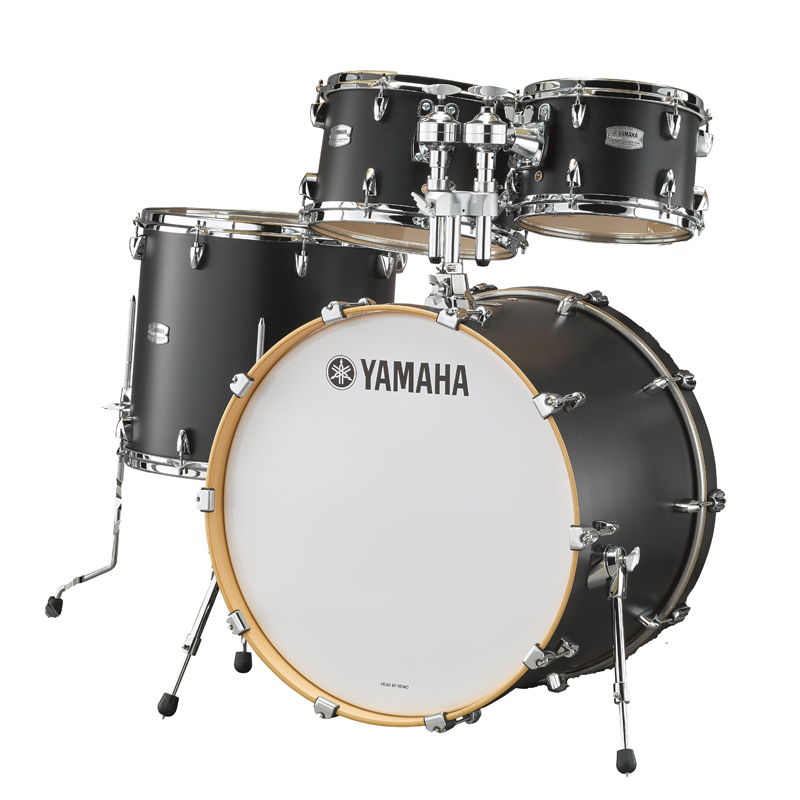 楽器/器材YAMAHA ライブカスタム 10×7 タム BKW タムホルダー、ケース付