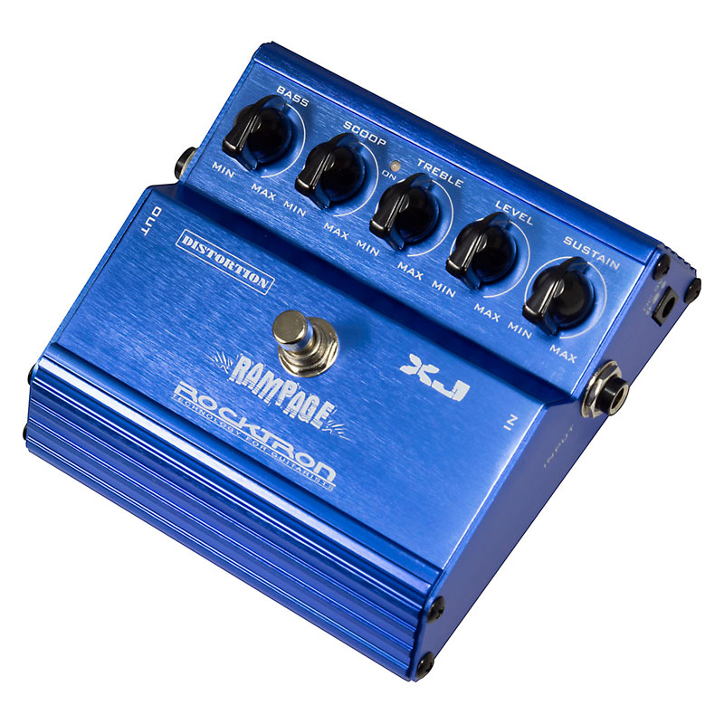 Rocktron】最もワイルドなディストーション「Rampage」が日本