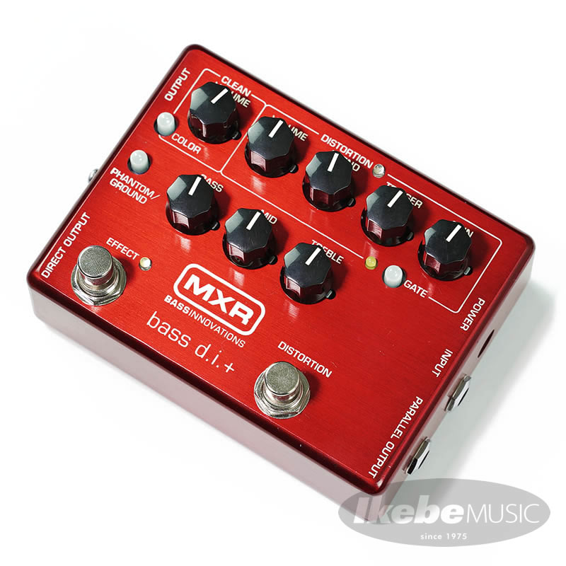 MXR M-80 bass d.i.+ Brushed Red”