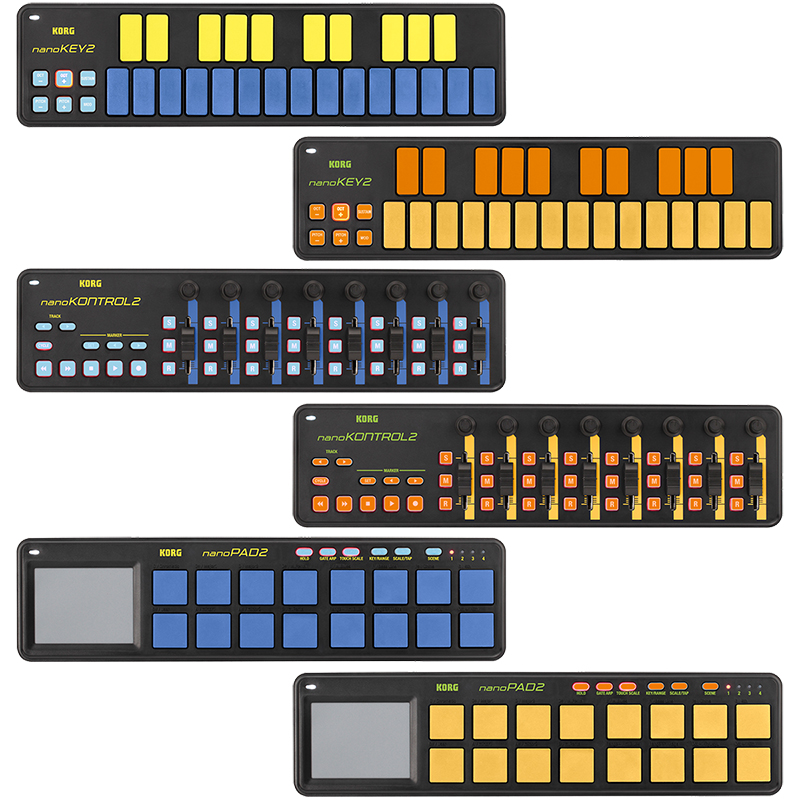 KORG】スリム＆コンパクトな人気USB-MIDIコントローラー“nanoシリーズ 