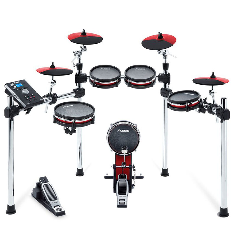 ALESIS】叩け、情熱の赤。電子ドラム新時代の幕開けを席巻する