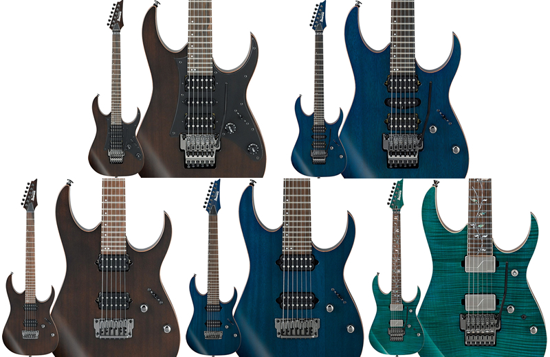 【Ibanez】2019年仕様のプレステージモデル4種とj.customモデル1種が登場！ | こちらイケベ新製品情報局