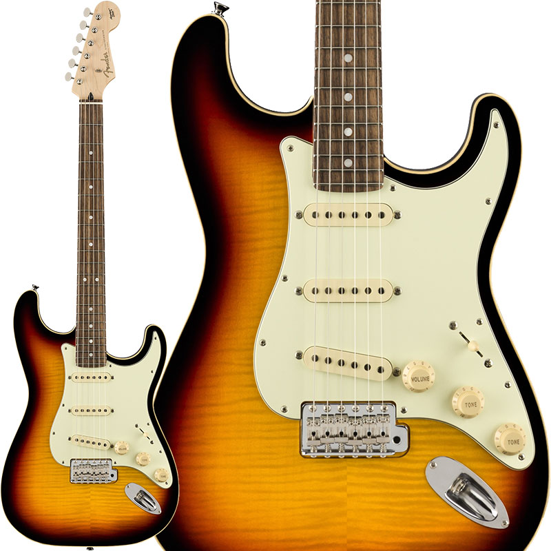 【Fender Made in Japan】Aerodyne Stratocasterに、フレイムメイプルトップ採用の限定モデルが登場