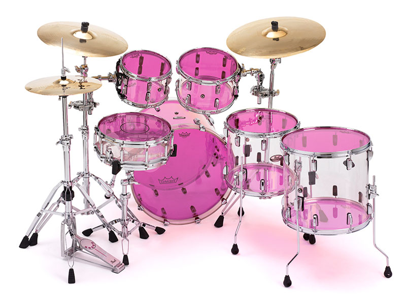Remo ドラムヘッド サウンドはそのままに ドラムセットに彩りを加えられるcolortoneに ピンクとパープルが登場 こちらイケベ新製品情報局