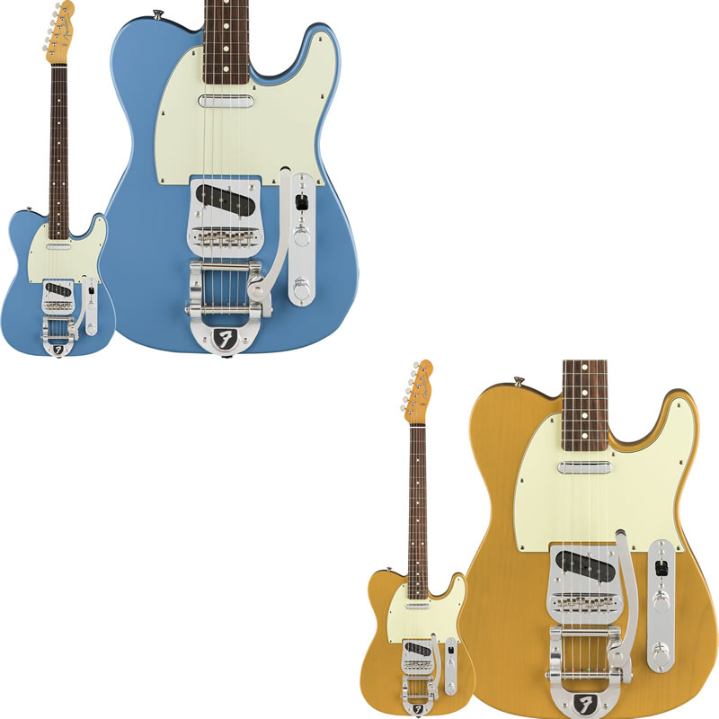FenderのMade in Japan Traditionalシリーズから、Bigsby搭載の