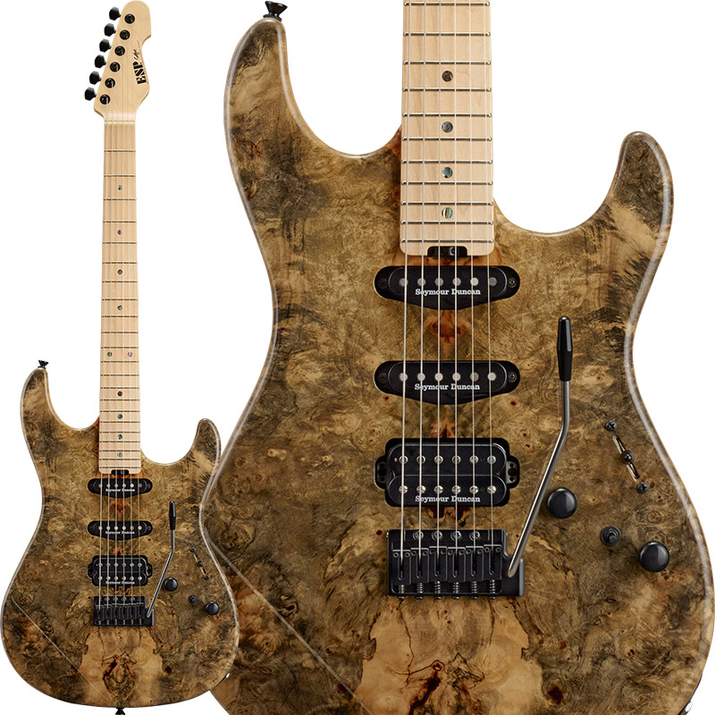 ESP】希少なバックアイバール（Buckeye Burl）をトップ材に採用した