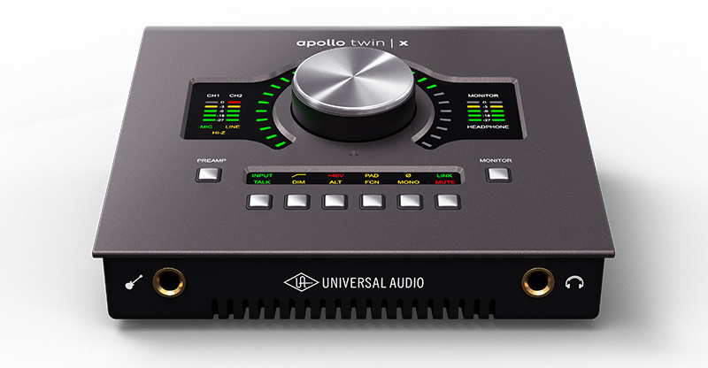 Universal Audio】Thunderbolt 3接続のApollo Twin第3世代モデル ...