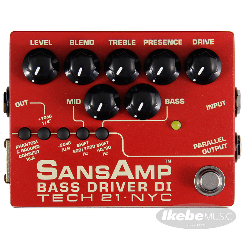 TECH21 SANSAMP BASS DRIVER DI サンズアンプ