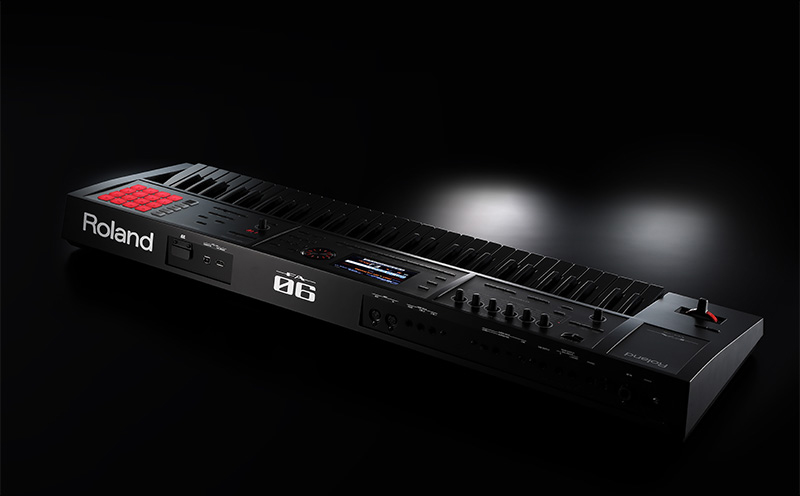 Roland】定番シンセサイザーのJUNO / FA にシックなブラック鍵盤