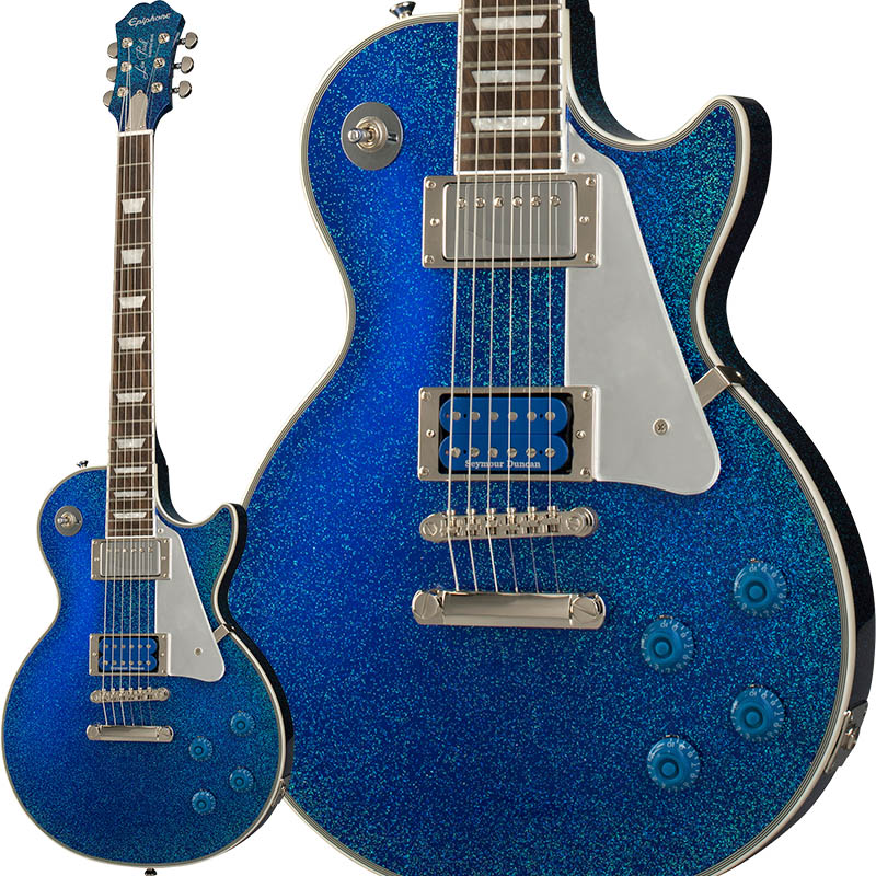 ギブソン直系エピフォンから トミー セイヤー Kiss の最新シグネチャーモデル Tommy Thayer Electric Blue Les Paul が登場 こちらイケベ新製品情報局