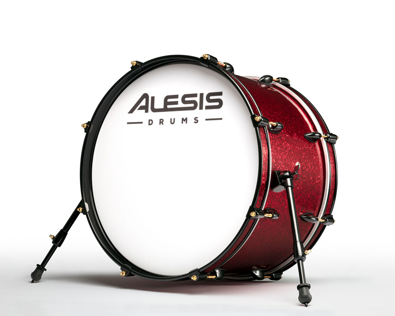 ALESIS】フルサイズ20 インチ・キックパッド、最高の打感を追求した新 