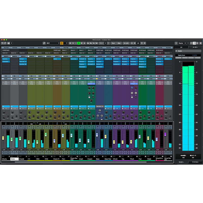 Cubase Pro 10.5 アップグレード版 (USB付属)