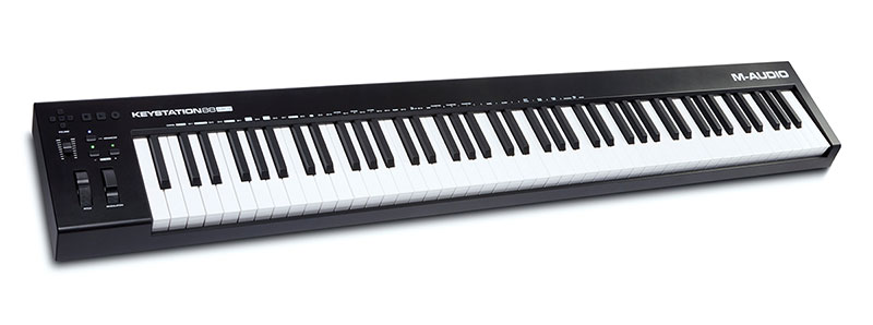 M-AUDIO】定番MIDIコントローラー“Keystationシリーズ”の88鍵盤モデル