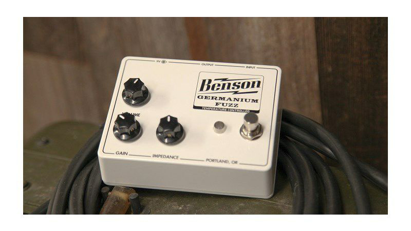 Benson Amps】2つのゲルマニウム・トランジスターを使用したFuzz Benson Amps】2つのゲルマニウム・トランジスターを使用したFuzz