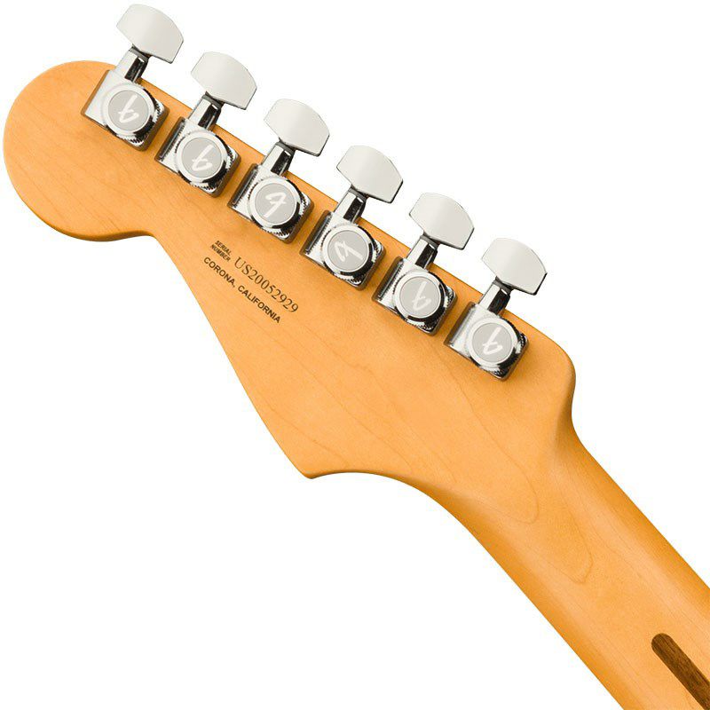 Fender】ステンレススチール製のフレットに、鮮明なカスタム
