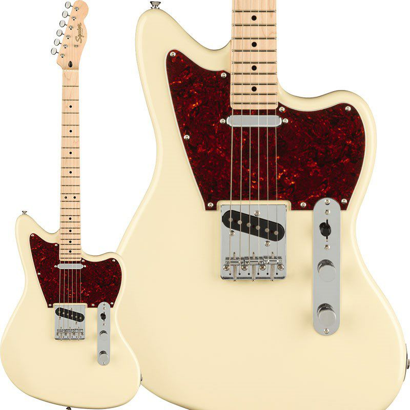 【Squier by Fender】過去に存在した希少モデルのリイシュー等のユニークな製品ラインナップが特徴的なPARANORMALシリーズ