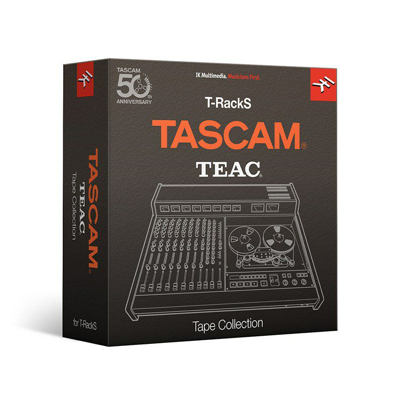 【IK Multimedia】伝説的なTASCAMのアナログ・レコーダー4機種を再現した、ブランド公認ソフトウェア『T-RackS