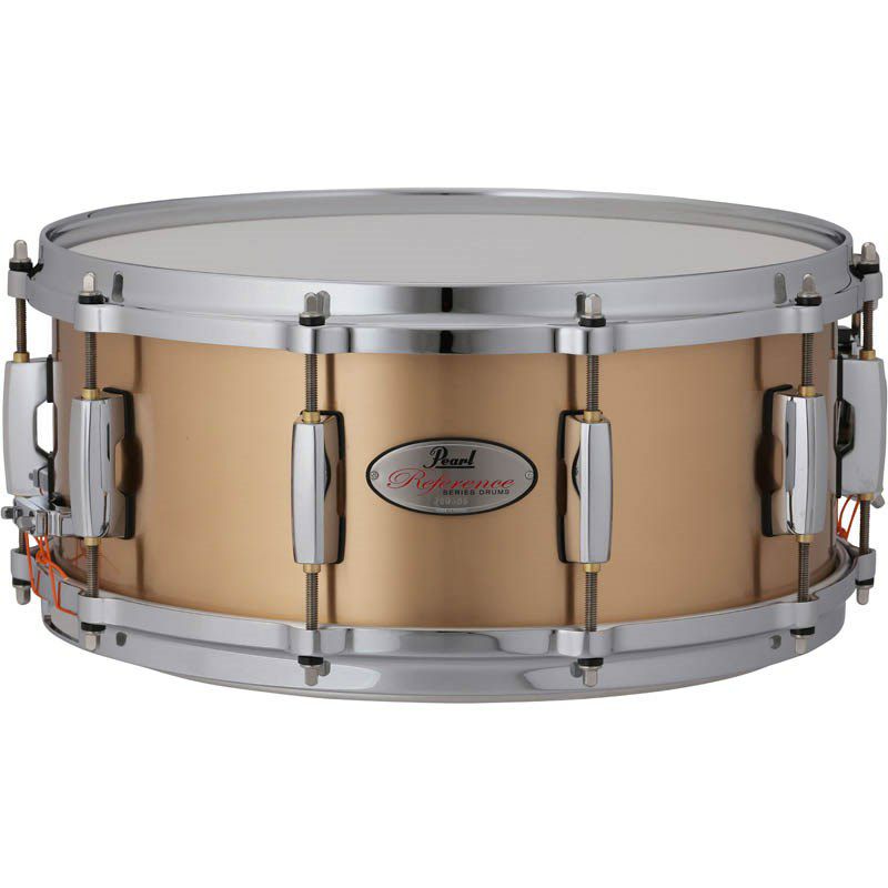 Pearl MasterCast Hoopゴールド14”8Hスネアサイド美品