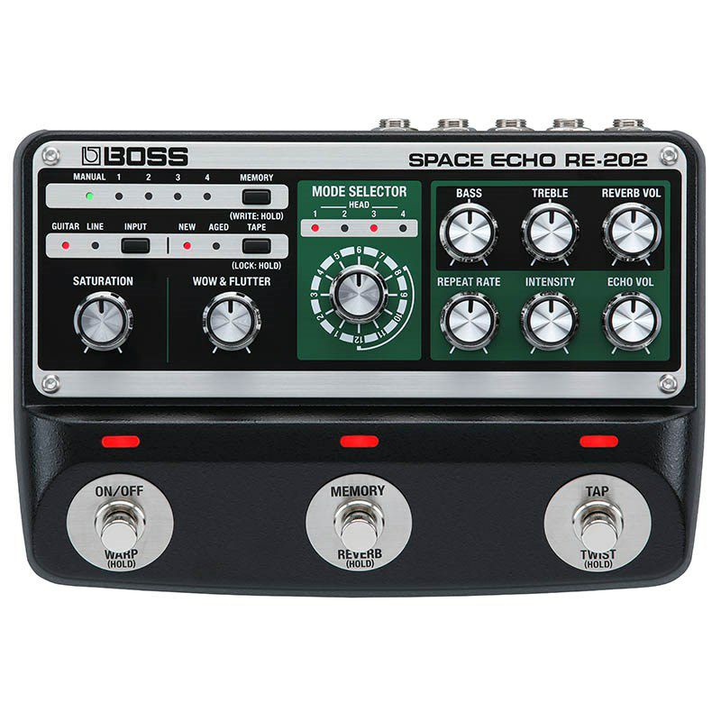 BOSS】伝説の名機“Space Echo”再び。Roland RE-201 Space Echo を