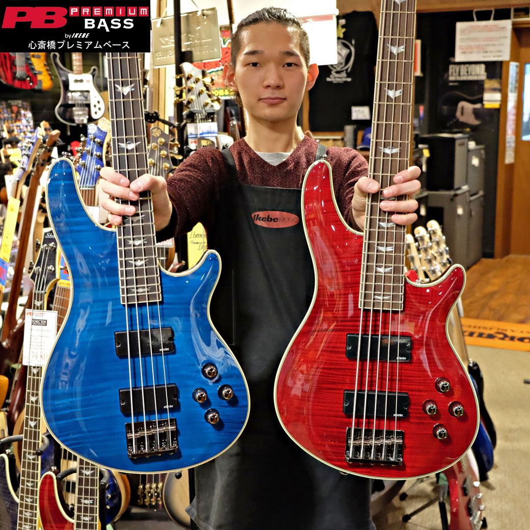 Schecterのダイヤモンドシリーズ、Omen Extremeの4弦/5弦モデルが入荷