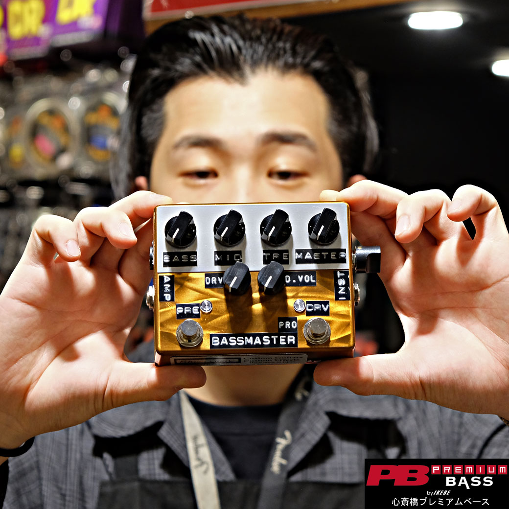 Shin'sMusicからBassMasterPreamp-Proが入荷！当店オーダーの限定筐体