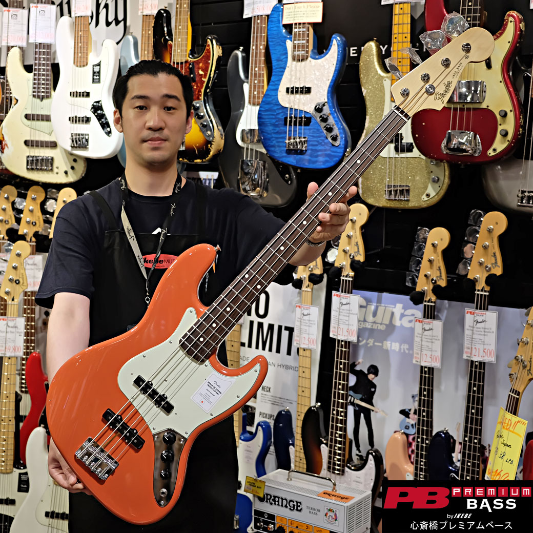 国内で製作されるFender Made in JapanのTraditonalシリーズ、王道な60sジャズベースのご紹介！フェンダーの伝統と