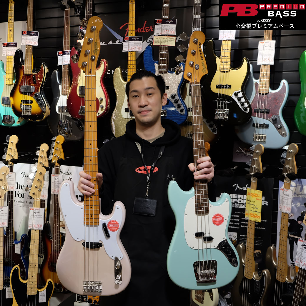 フェンダー直系ブランド”Squier”の中でも「より濃いフェンダーの遺伝子