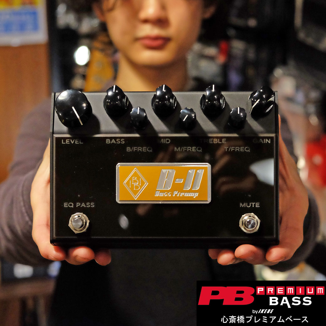 【最終セール】IBBI / Bass Preamp II (B-II)